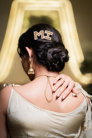 Golden Statement Hairpins
