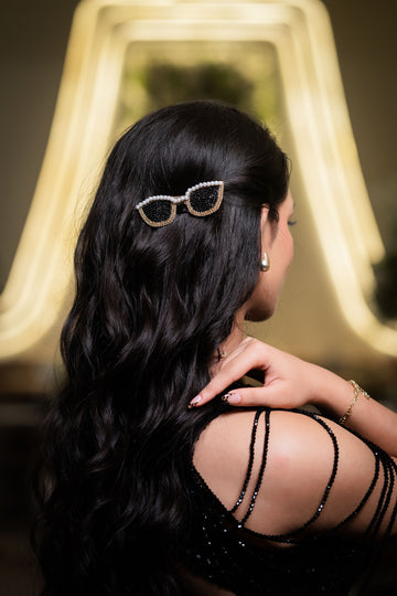 Glam Shades Pearl Brooch