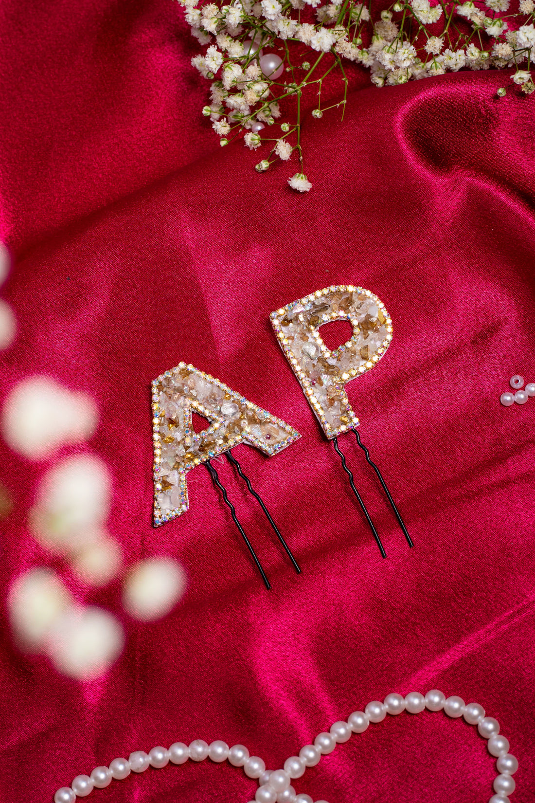 Golden Aurora Hairpins