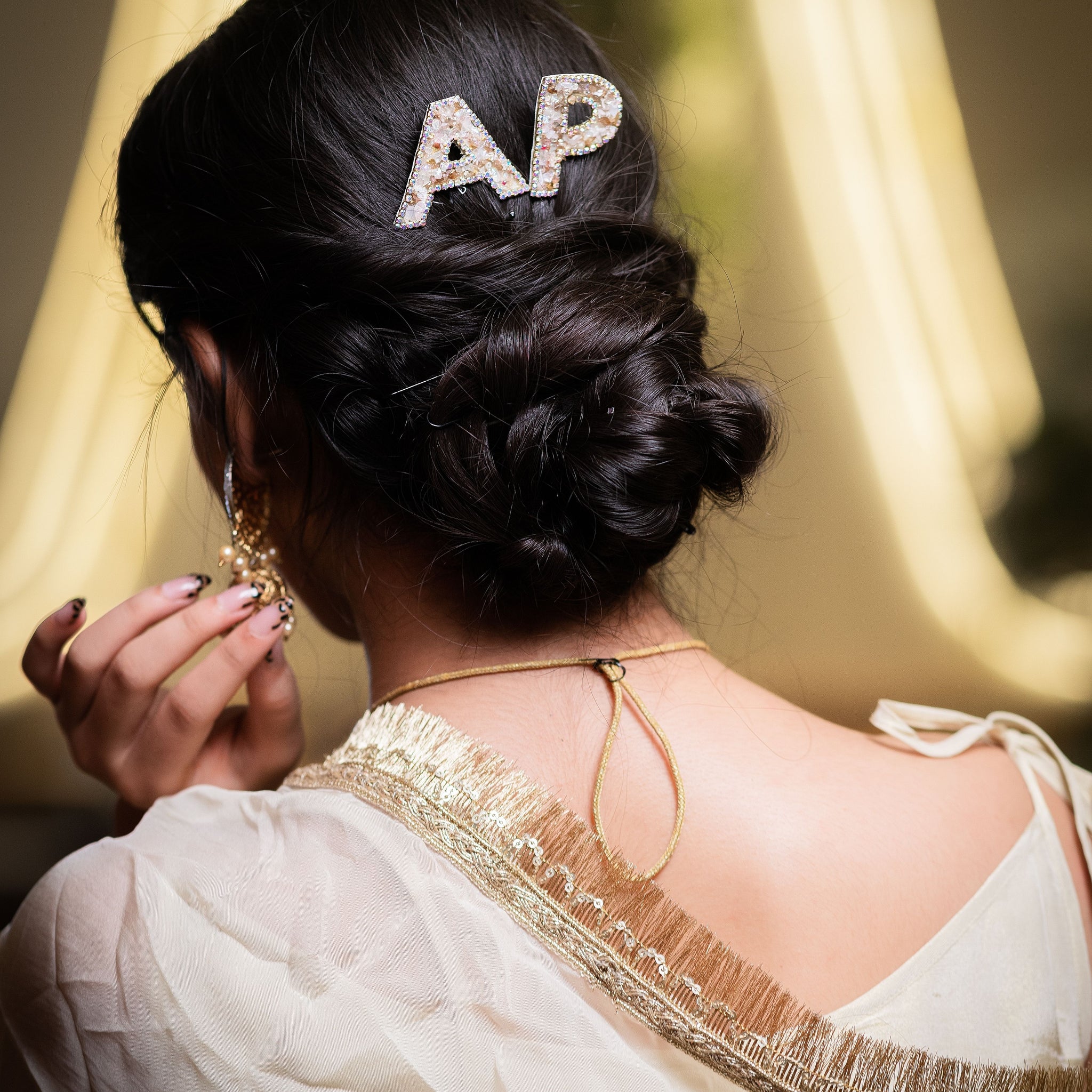 Golden Aurora Hairpins