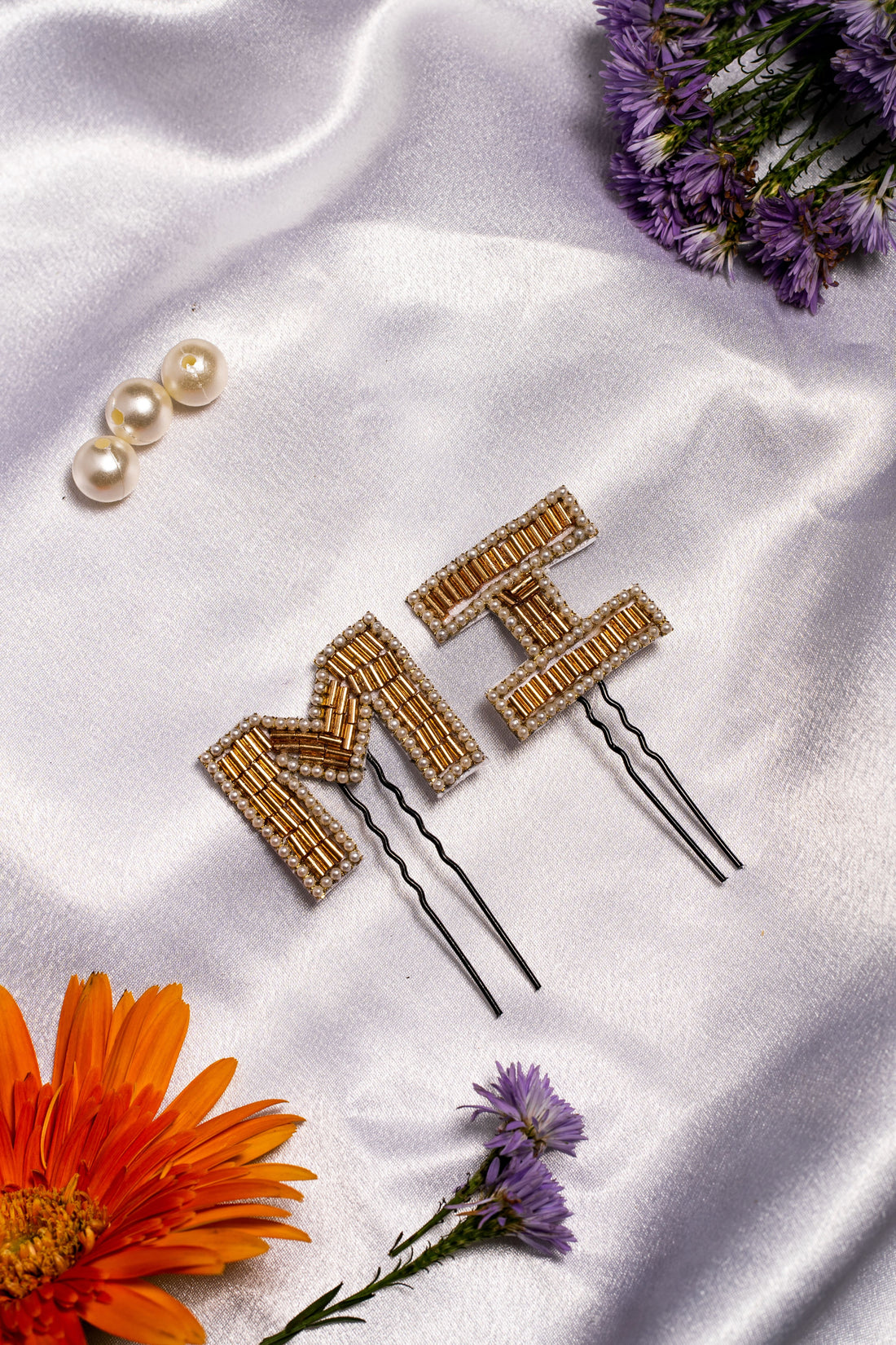 Golden Statement Hairpins