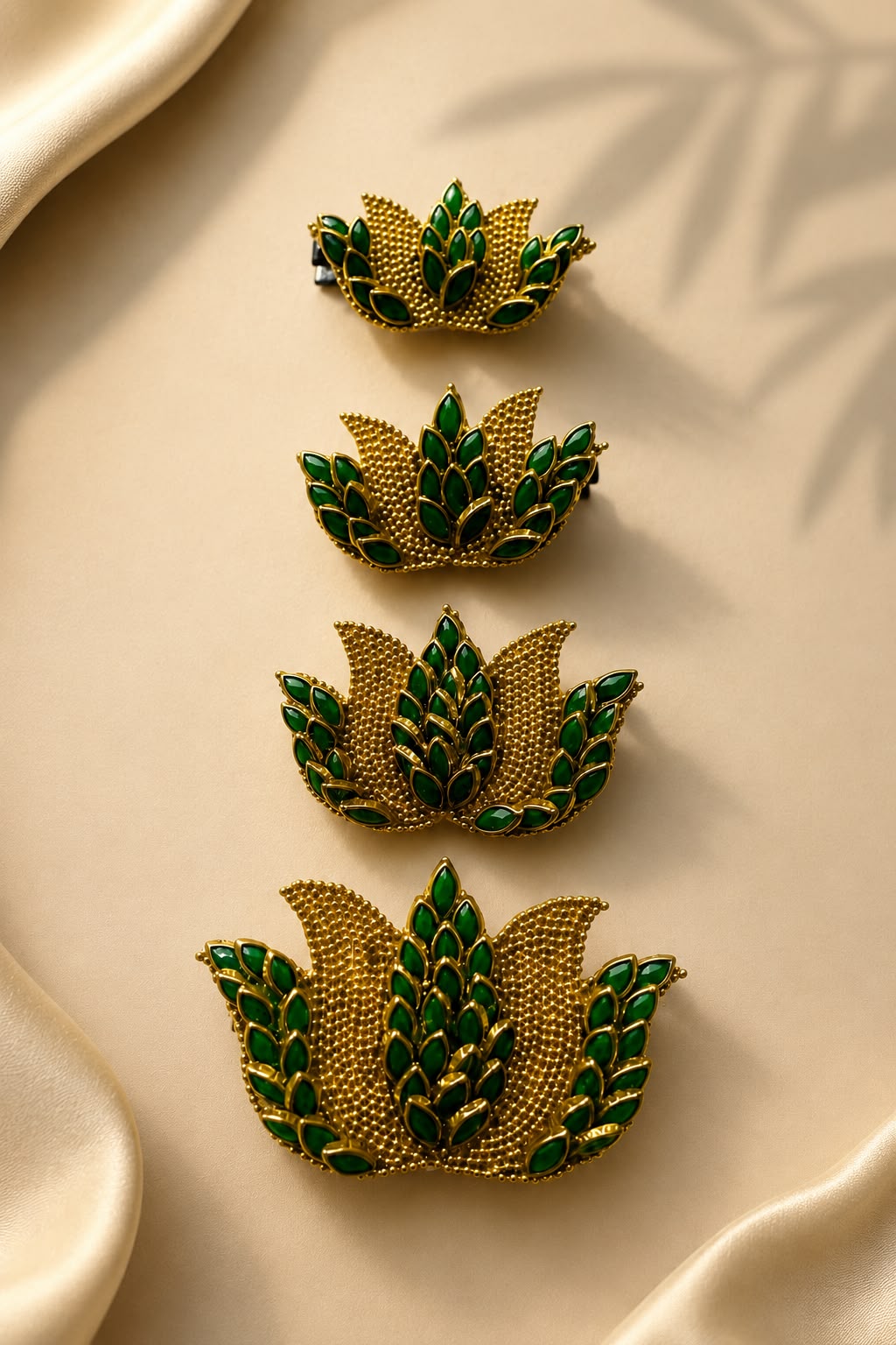 Lotus Glory Hairpins (Set of 4)