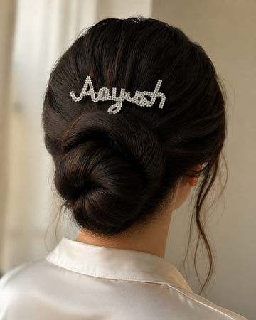 Crystal Cursive Initial Hairpins
