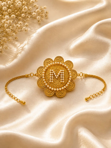 Golden Coin  Name Rakhi