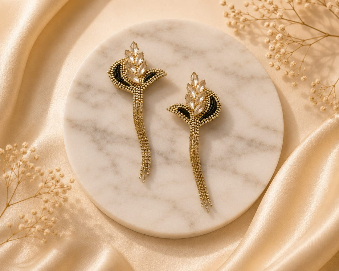 Fern Golden Hairpins (Set of 2)