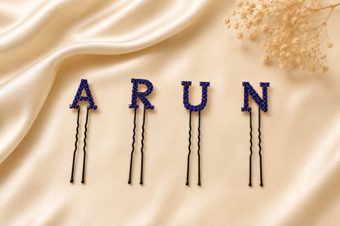 Blue Shine Hairpins