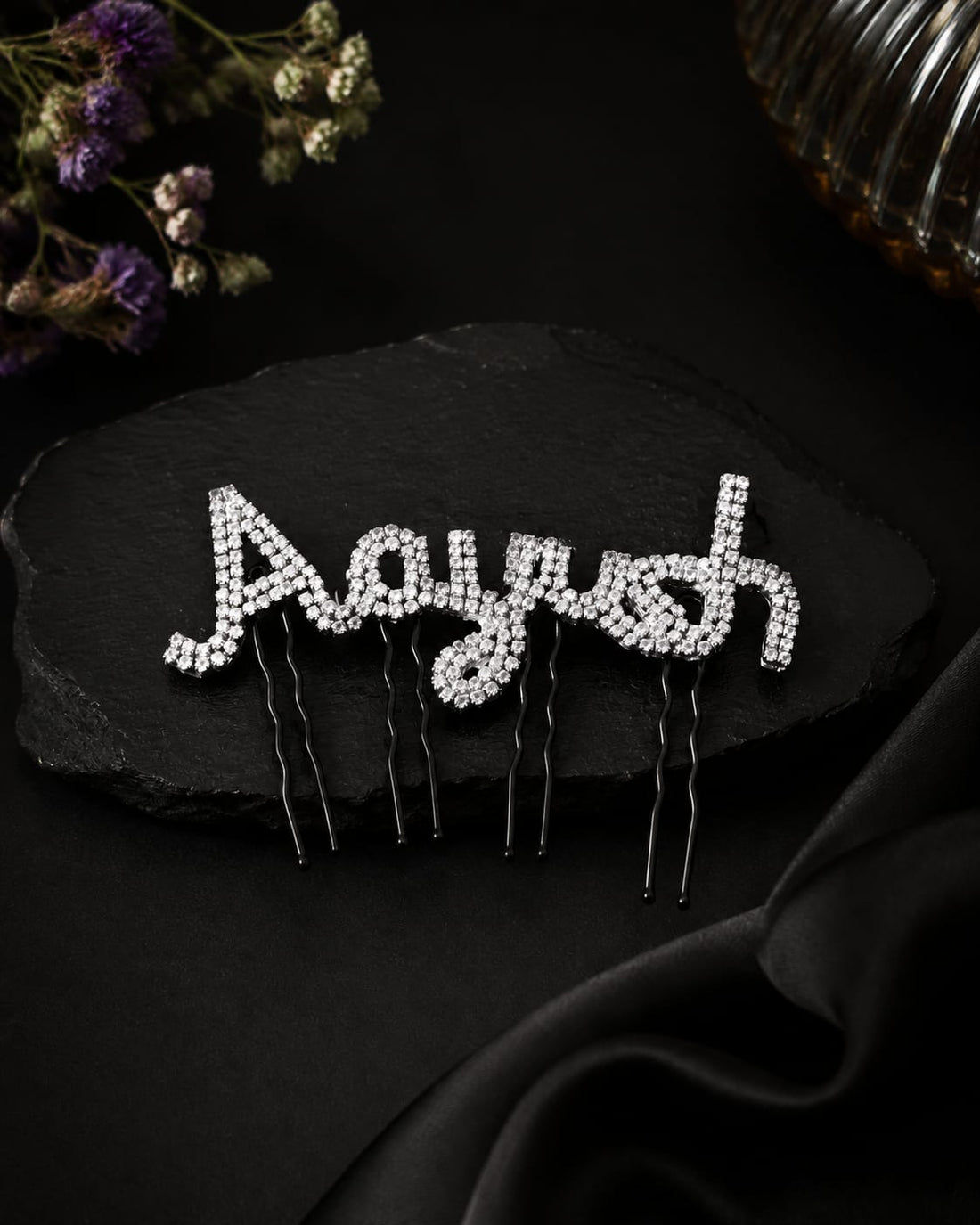 Crystal Cursive Initial Hairpins